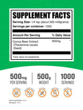 BulkSupplements Cocoa Bean Extract Powder packaging
