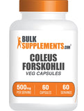 BulkSupplements Coleus Forskohlii Extract Capsules front view