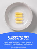 BulkSupplements Colostrum Capsules lifestyle scene on a kitchen counter
