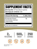 BulkSupplements Cordyceps Mushroom Extract Powder packaging