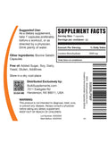 BulkSupplements Creatine Monohydrate Capsules nutritional information