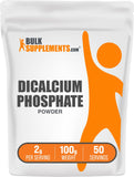 BulkSupplements Dicalcium Phosphate Powder 68g front view