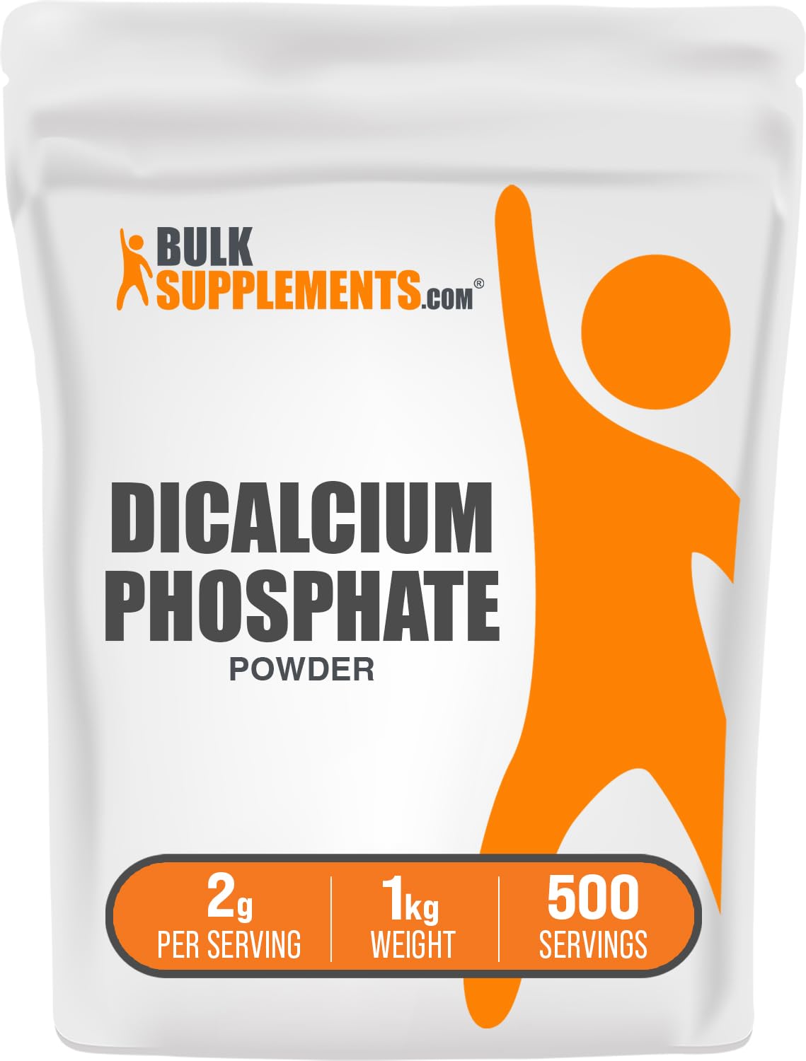 BulkSupplements Dicalcium Phosphate Powder 962g front view