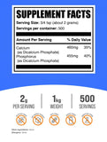 BulkSupplements Dicalcium Phosphate Powder packaging side view