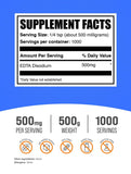 BulkSupplements Disodium EDTA Powder 500g packaging