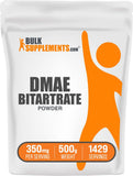 BulkSupplements DMAE Bitartrate Powder 500g front view