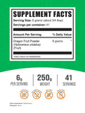 BulkSupplements Dragon Fruit Powder packaging side view