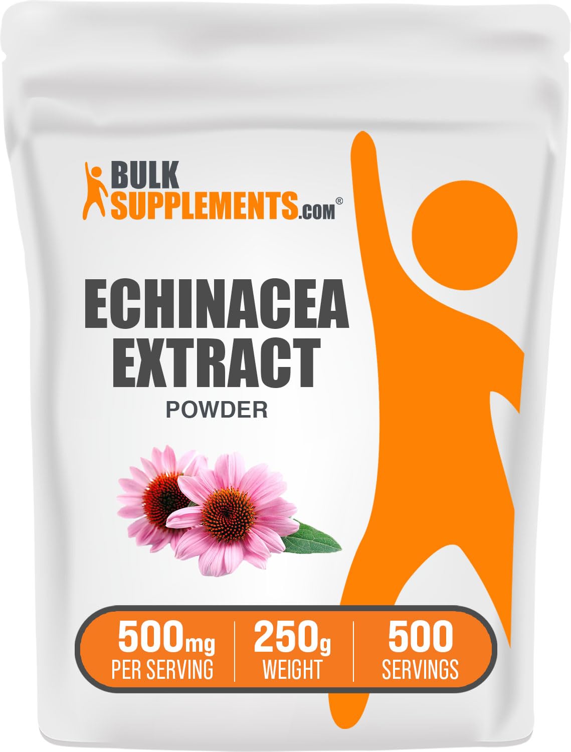 BulkSupplements Echinacea Extract Powder 250g front view