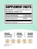 BulkSupplements Egg Shell Membrane Powder 270g packaging