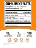 BulkSupplements Essential Amino Acids Powder 1000g packaging