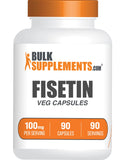 BulkSupplements Fisetin Capsules 100mg front view