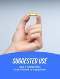 BulkSupplements Fish Oil 1000mg Softgels lifestyle scene with a meal