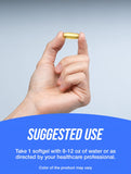 BulkSupplements Fish Oil 500mg Softgels with measuring spoon