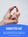 BulkSupplements Folic Acid Softgels 1000 mcg softgel close-up