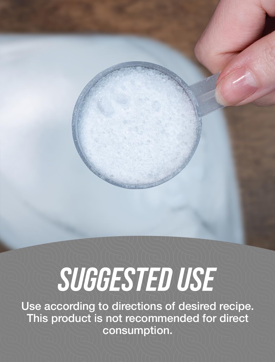 BulkSupplements Food Grade Citric Acid Powder close-up of texture