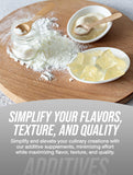 BulkSupplements Food Grade Citric Acid Powder in a kitchen setting