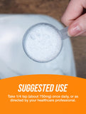 BulkSupplements GABA Powder 250g back view showing ingredient list