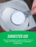 BulkSupplements Glucomannan Powder mixed in a glass of water