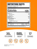 BulkSupplements Goat Milk Whey Protein Concentrate 500g packaging