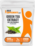 BulkSupplements Green Tea Extract Powder 1000g front view