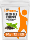 BulkSupplements Green Tea Extract Powder front view packaging