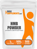 BulkSupplements HMB Powder 500g front view packaging