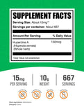 BulkSupplements Huperzine A Powder packaging