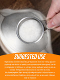 BulkSupplements Hyaluronic Acid Powder 215mg mixed in water
