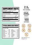 BulkSupplements Hydrolyzed Chicken Collagen Powder 261g packaging