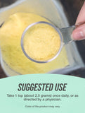 BulkSupplements Hydrolyzed Chicken Collagen Powder in a glass of water