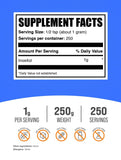 BulkSupplements Inositol Powder packaging and serving suggestion