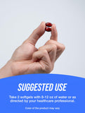 BulkSupplements Krill Oil Softgels 1000mg softgel close-up