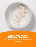 BulkSupplements L-Arginine Capsules 5000mg packaging