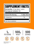 BulkSupplements L-Isoleucine Powder 500g packaging