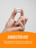 BulkSupplements L-Lysine Capsules 1000mg packaging on a flat surface