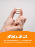 BulkSupplements L-Serine Capsules 2000mg dosage information