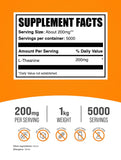 BulkSupplements L-Theanine Powder 200mg packaging