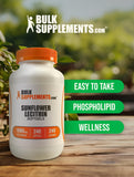 BulkSupplements Lecithin Softgels 1080mg close-up of softgel