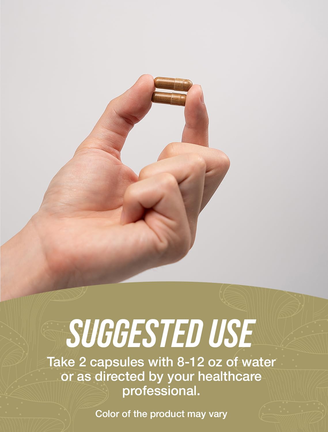 BulkSupplements Lion's Mane Mushroom Extract capsules close-up