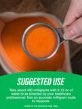 BulkSupplements Lutein Powder mixed in a smoothie
