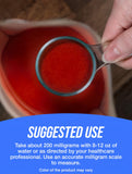 BulkSupplements Lycopene Powder mixed in a smoothie