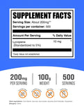BulkSupplements Lycopene Powder packaging