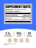 BulkSupplements Magnesium Malate Powder 300mg packaging