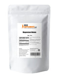 BulkSupplements Magnesium Malate Powder close-up of label