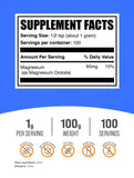 BulkSupplements Magnesium Orotate Powder packaging side view