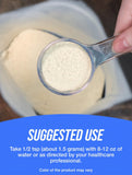 BulkSupplements Magnesium Taurate 1.5g powder serving suggestion