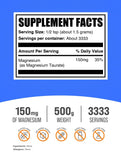 BulkSupplements Magnesium Taurate 499g packaging