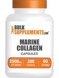 BulkSupplements Marine Collagen Capsules 250g front view