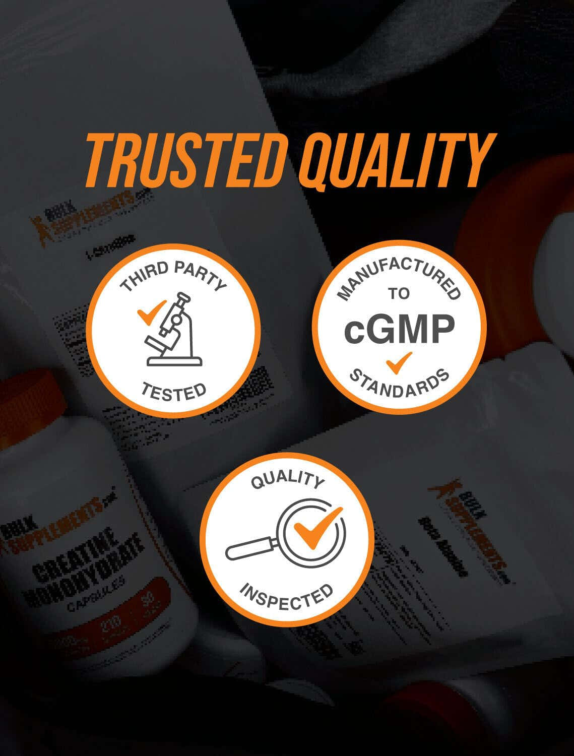 BulkSupplements Melatonin 5 mg Capsules opened bottle showing capsules