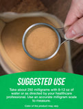 BulkSupplements Milk Thistle Extract Powder nutritional information